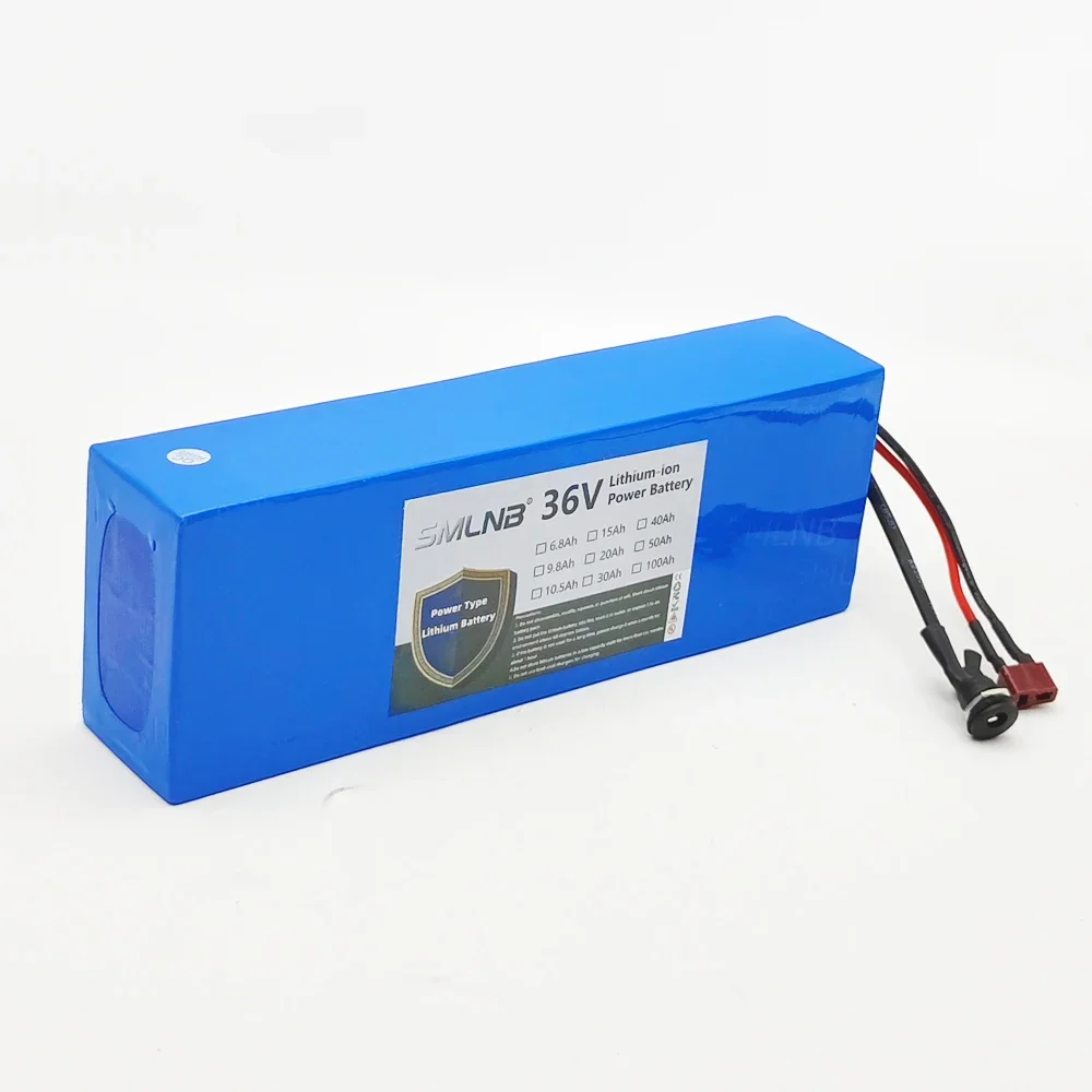 

36V 9.8Ah 21700 10S2P Lithium Battery Pack Rechargeable Battery with BMS For fishing bicycle Large Capacity Batteries