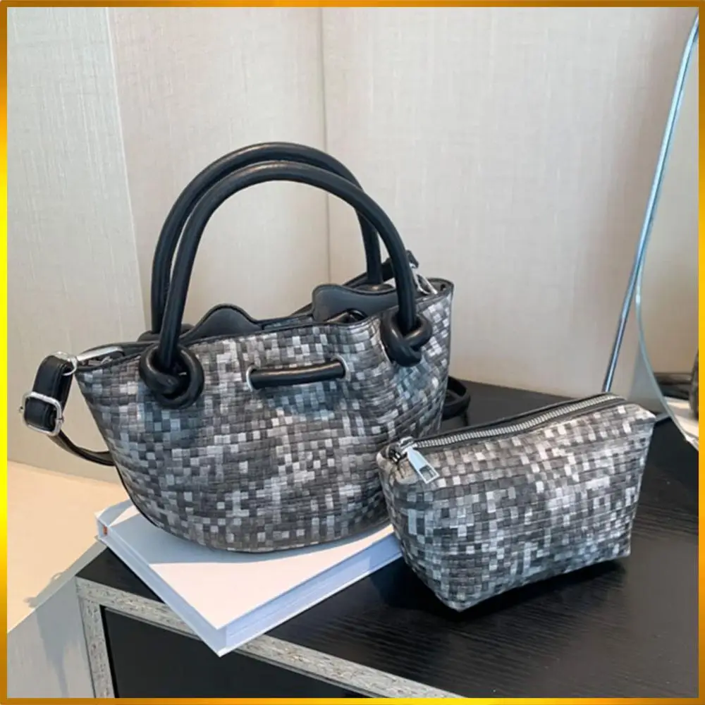 

Small Tote Handbag PU Leather Crossbody Bag Cute Purse Top Handle Shoulder Bag for Women Work Shopping Travel