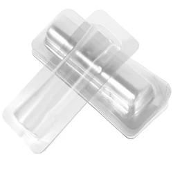30pcs Money Card Holder With Sticker Plastic Dome Lip Balm Waterproof Clear Cash Pouch DIY Gift Lip Balm Pouches Transparent