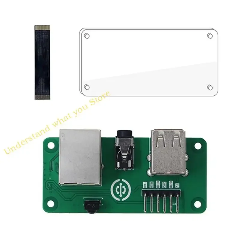 

J60A For ZeroW Upgraded Development Board With USB 2.0x2 Ethernet Adapter