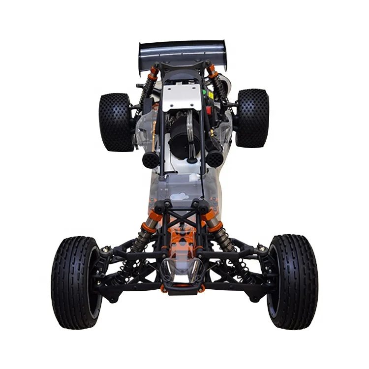 Factory Sales 2.4G 1/5 RC Powered 2WD Buggy Rc Car Baja 5b with Two-stroke Gasoline 30cc Engine in Radio Control Toys