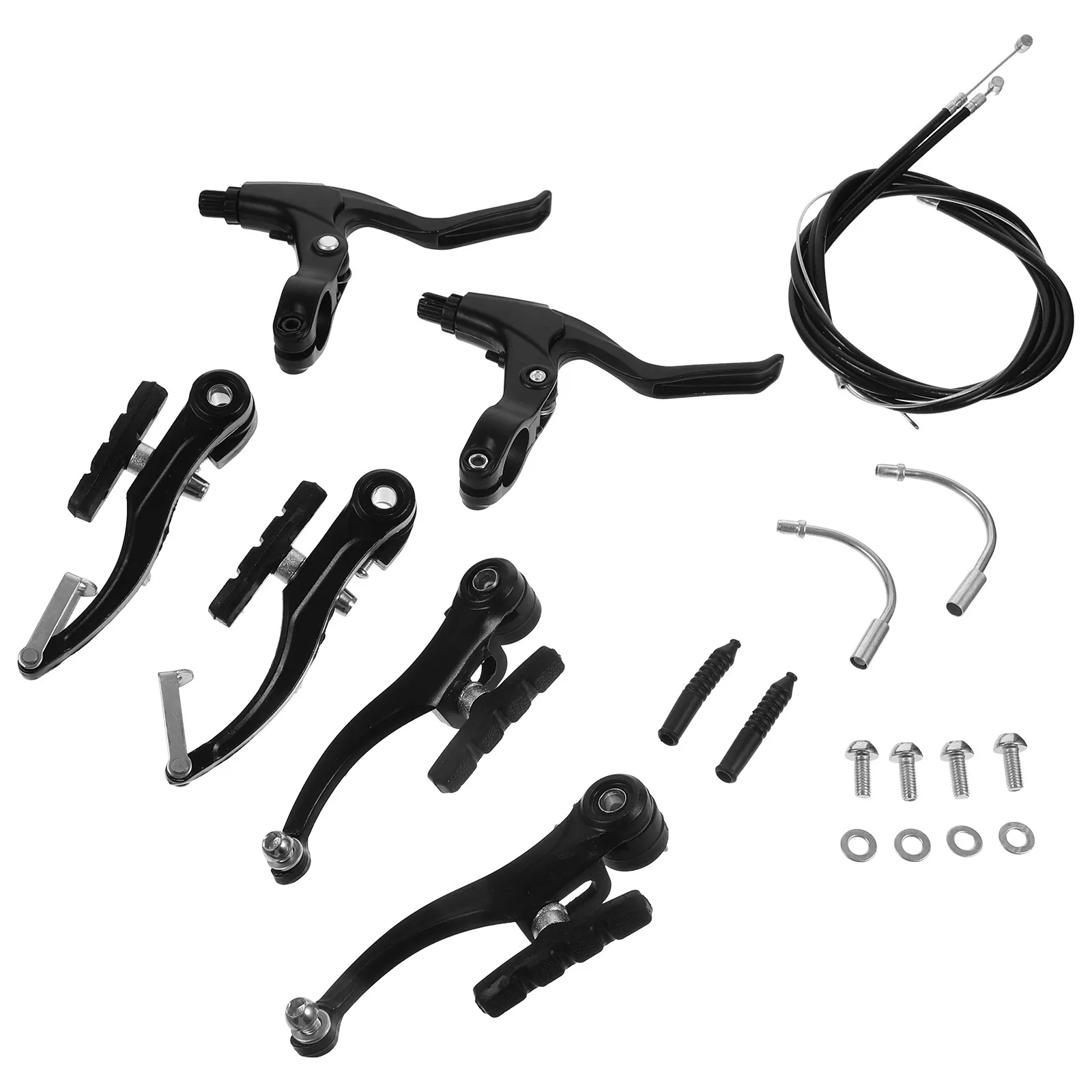 

1Set Professional Caliper Kit Sturdy Aluminum Bike Brake Calipers with Enhanced Rim Protection Smooth Operation Mountain