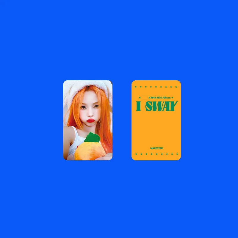 5pcs/set GIDLE Album I SWAY MAKESTAR Greeting Card LOMO Card YE SHUHUA YUQI MINNIE Postcard Girl Collection Gift Photo Card