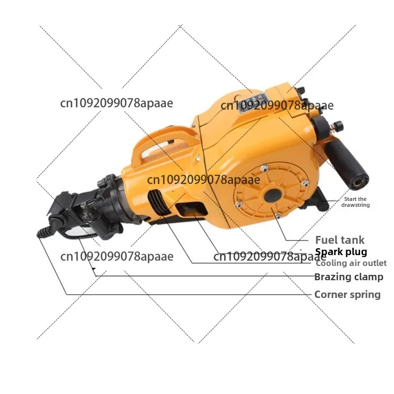 

YN27C Internal Combustion Rock Drill Handheld Powerful Gasoline Rock Crusher Drilling Machine Ore Drilling Machine