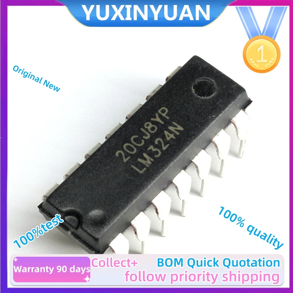 10PCS LM324N LM324 DIP14