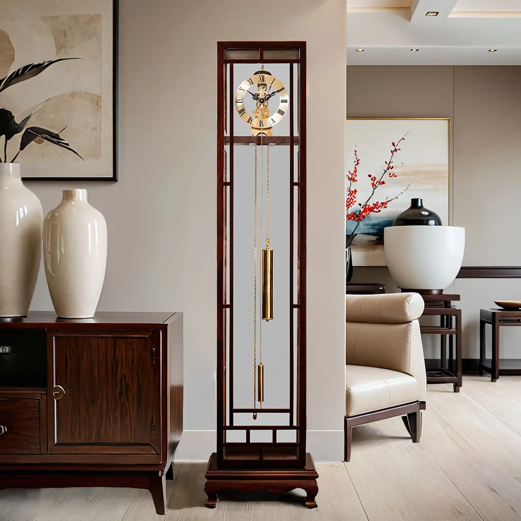 German Helmler movement, floor clock living room