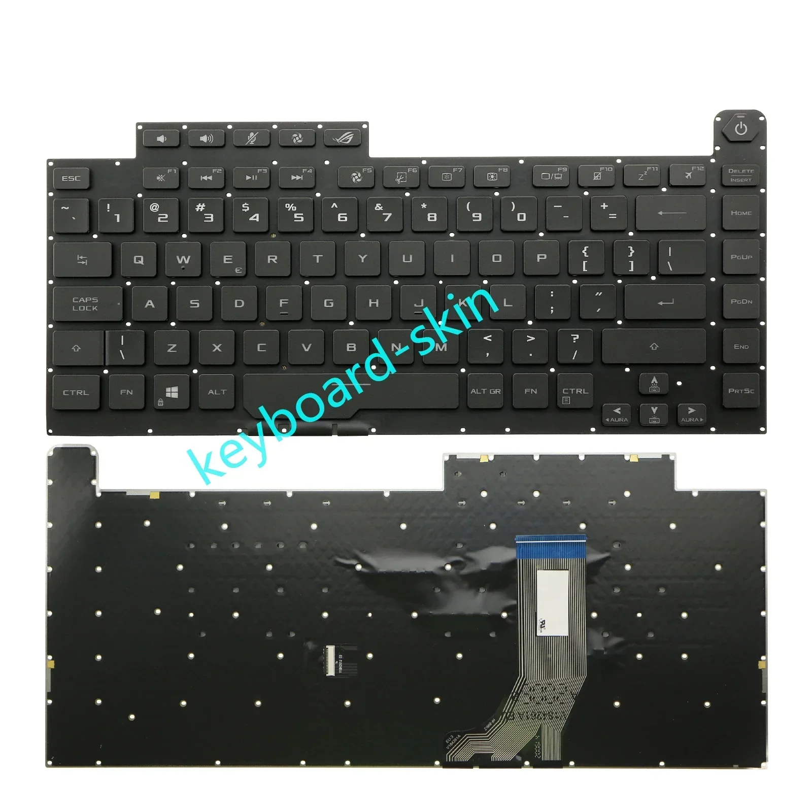 US Version 2  interface Backlight Keyboard For Asus ROG Strix G512 G512L G512LU G512LI G512LV G512LW G531G G531GU G531GT laptop