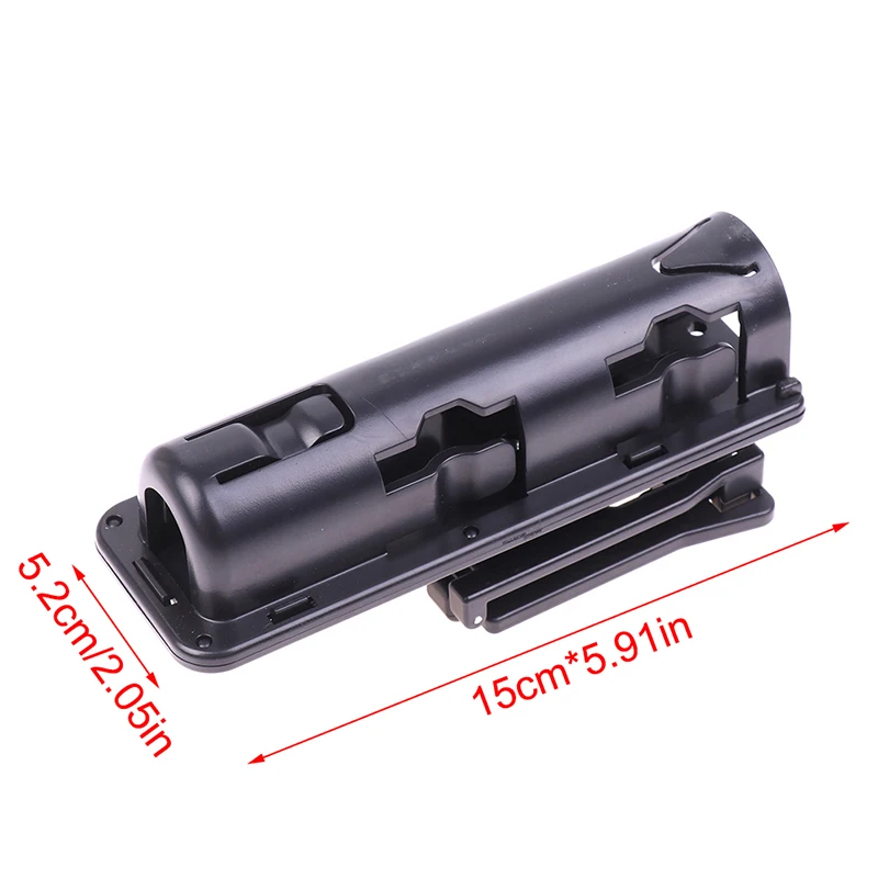 360 Degree Rotation Retractable Baton Case Holster Universal Tactical Baton Holder Self Defense EDC Outdoor Hunting Survial Tool