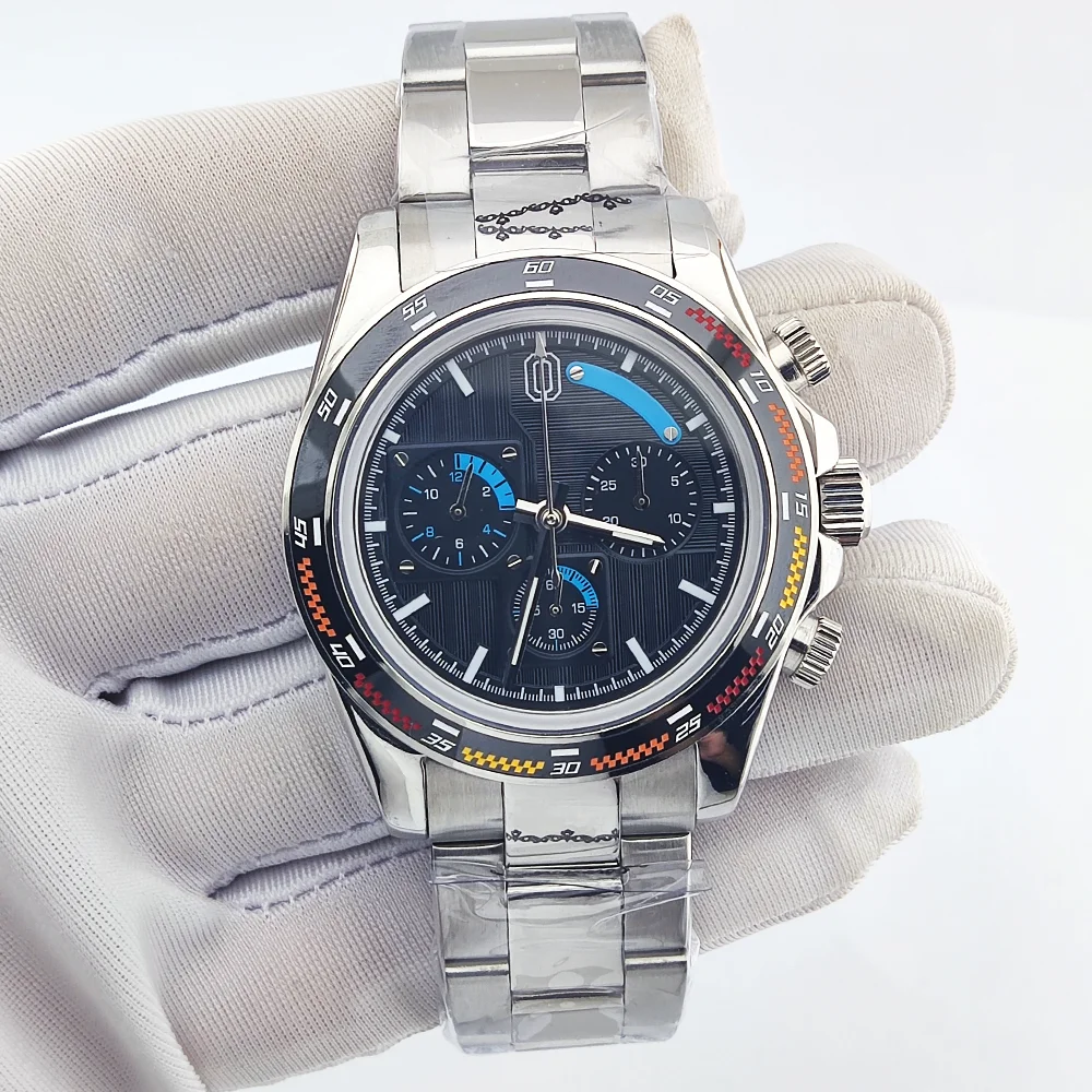 4130 Watch automatic movement mechanical watch 904L stainless steel sapphire glass waterproof watch 39mm luxury men's watch