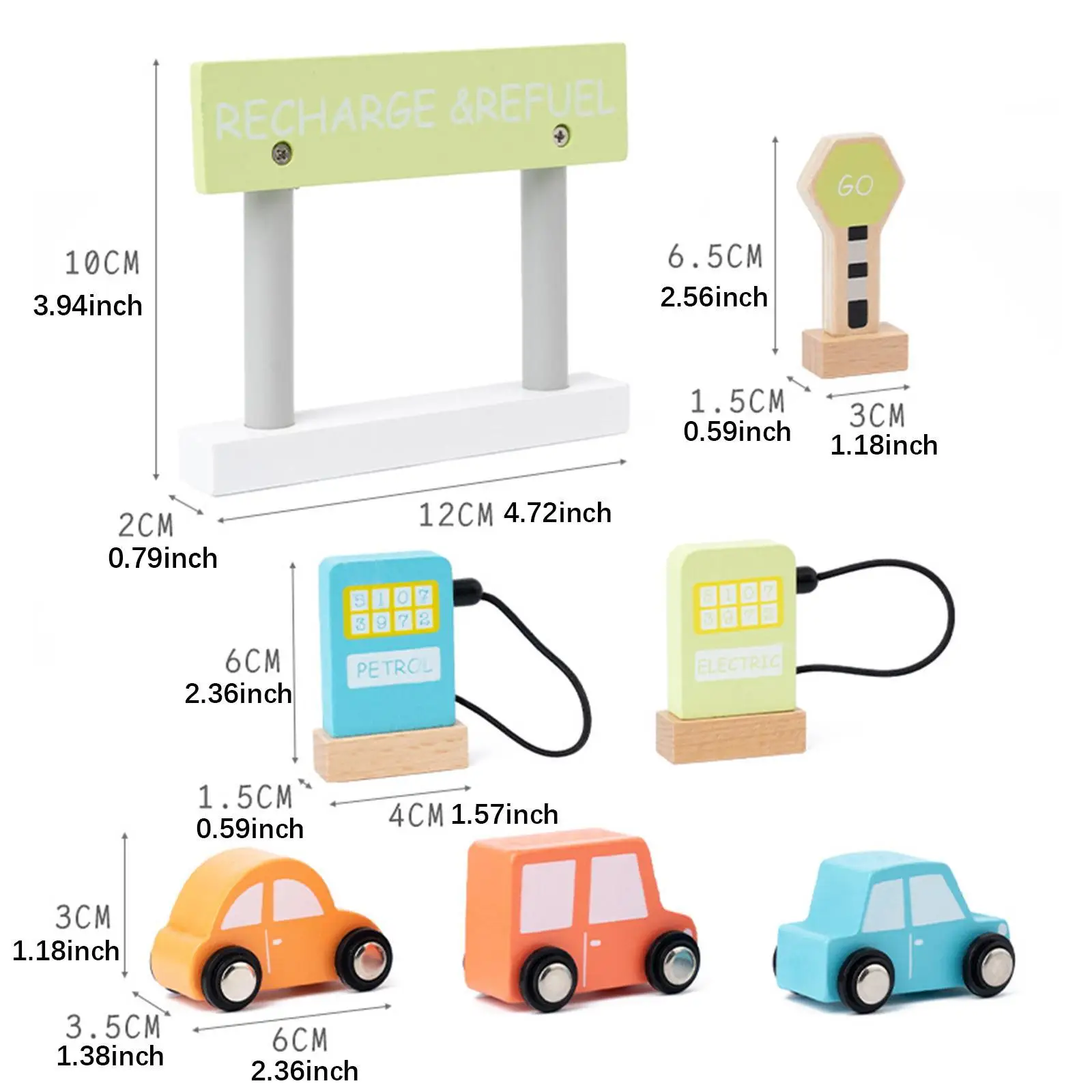 Parcheggio Garage Playset bambini giocano veicoli per bambini di età 3 4 5 6 anni