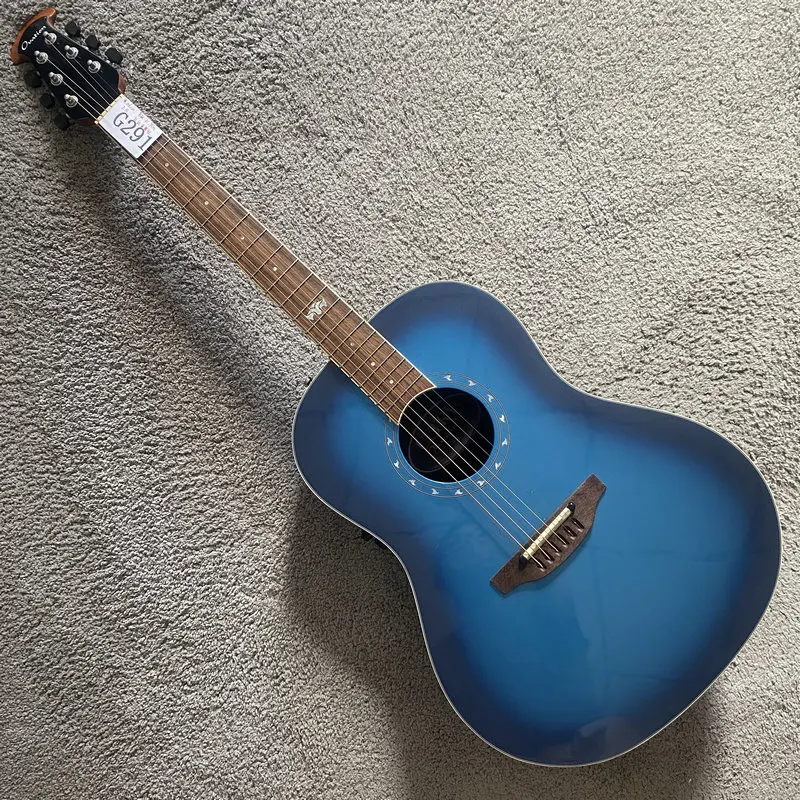 41'Ovation Ultra 1516 Acoustic Guitar Electric 20 Frets Solid Top Body ABS Bac&Side Genuine and Original