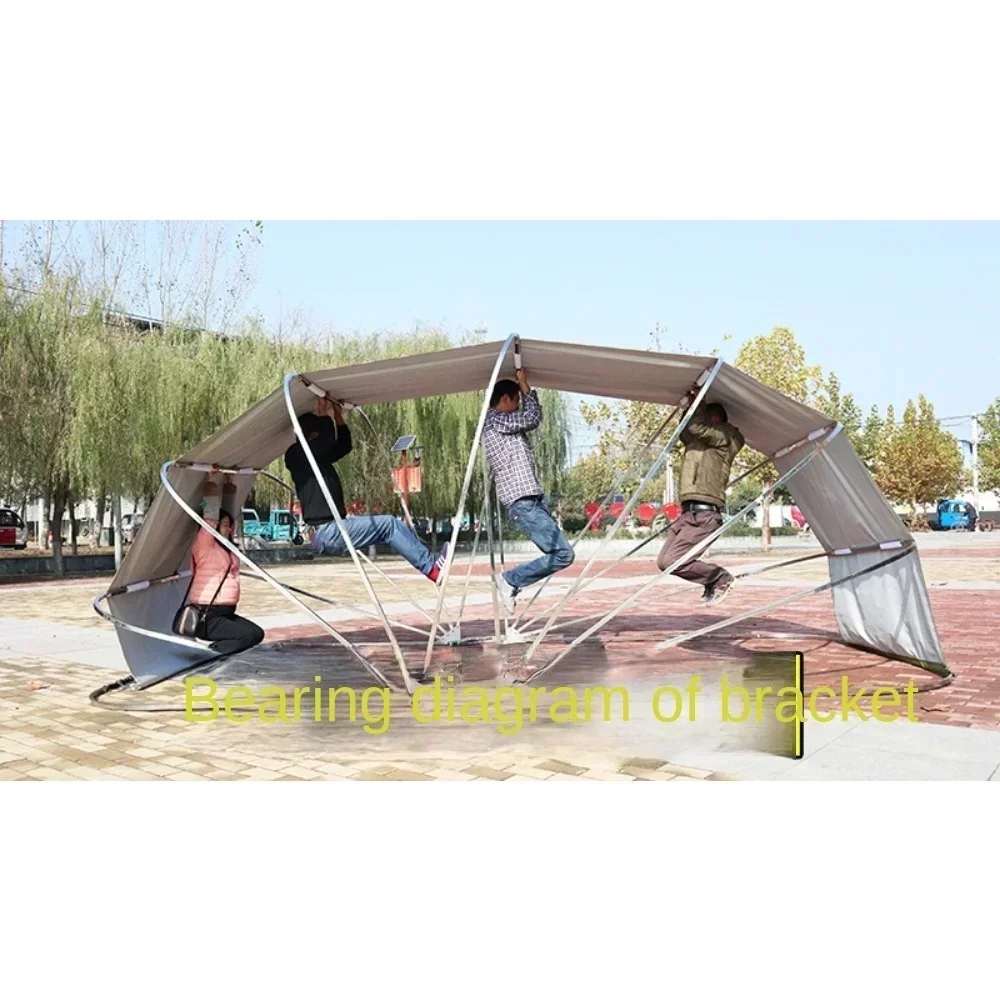 مرآب شبه أوتوماتيكي قابل للطي وقابل للسحب، حماية من الشمس، مثبطات اللهب، سقيفة مواقف السيارات، عزل قطني سميك