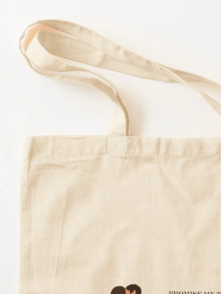 Damon and Elena promise me this is forever Tote Bag hand bag bags for women shopping trolley bag shopping cart bags