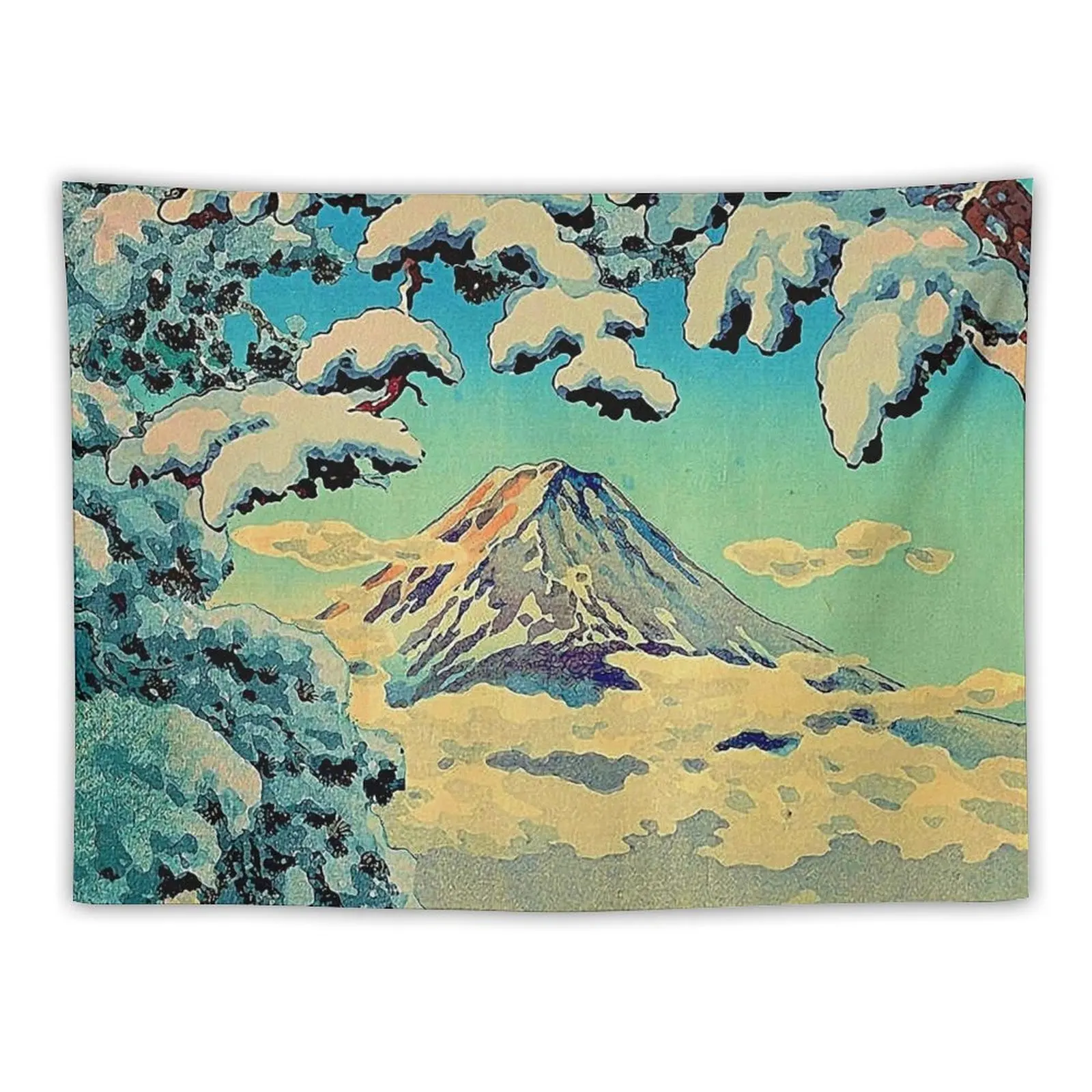 

Kehiin in the Snow - Nature Landscape Tapestry Room Aesthetic Decor Cute Decor Tapestry