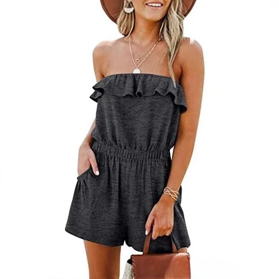 

Женский комбинезон Lotus Le на одно плечо с открытыми плечами, прямой комбинезон с низкой талией, длина пять четвертей, нейлон, спандекс, весна 2025 г.