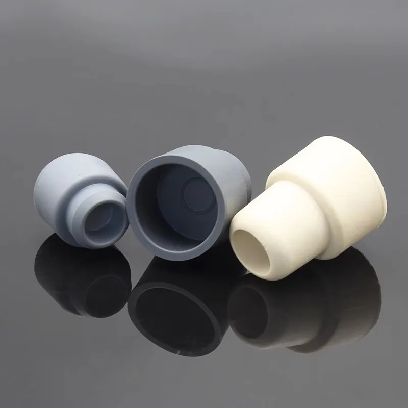 

Lab Gray/white Rubber Stopper Reverse Thread Cap 14# 19# 24# Rubber Sealing Plug for Laboratory Bottles