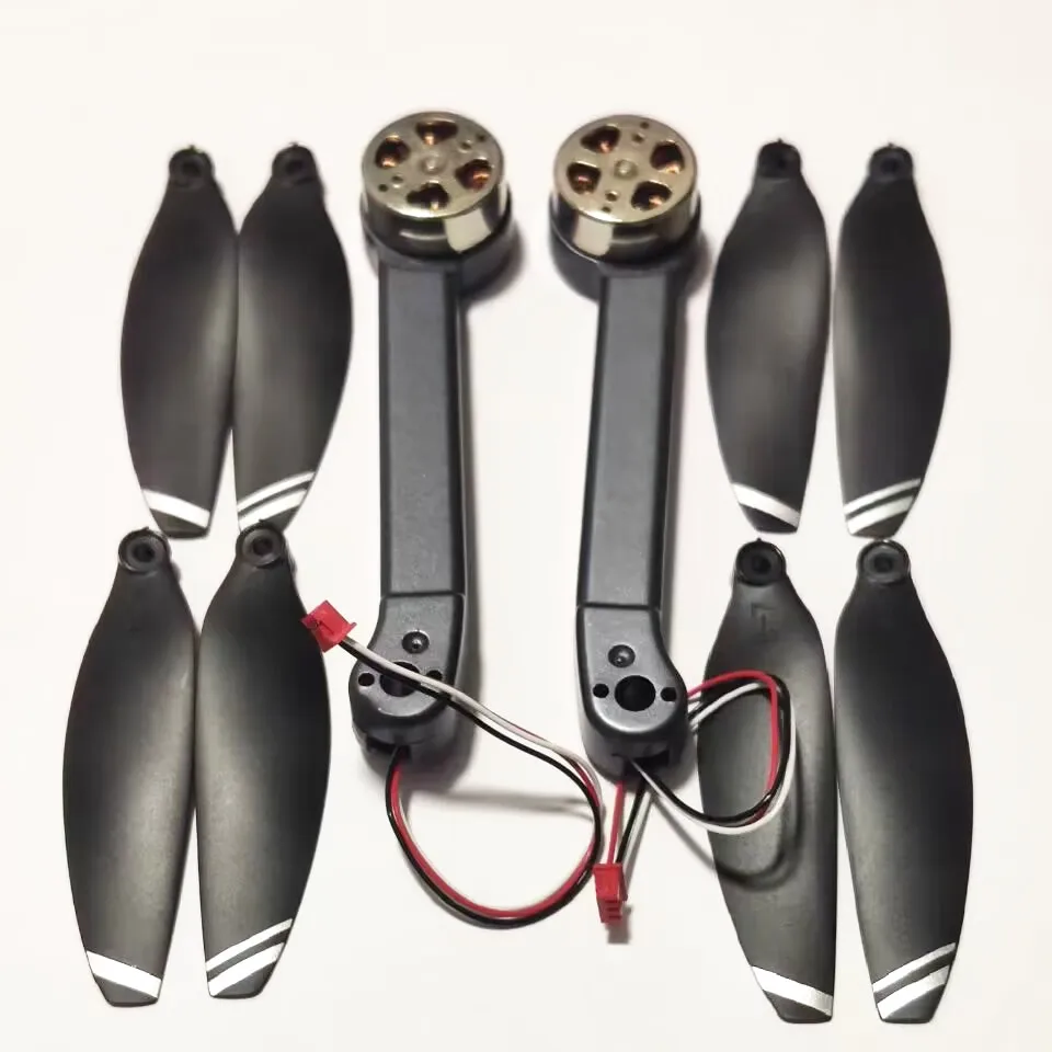 

2PCS Arm A2B2 Brushless Motor Accessories Spare Parts + 8PCS CW CCW Propellers Blade Kit for SG107Pro Drone SG107 Pro Quadcopter