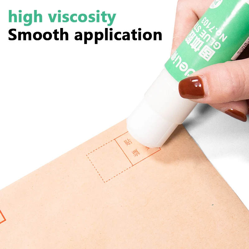 1-12pcs Deli 9-36g Solid Glue Stick High Viscosity PVA Strong Solid Adhesive Stickchildren\'S Handmade Financial Office Supplies