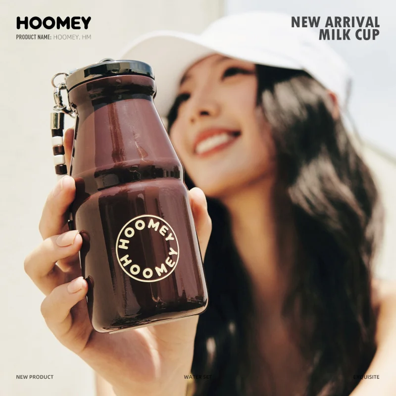

Изолированная чашка Hoomey, компактная портативная чашка, женская ценная чашка, карманная чашка для молока, День богини