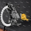 AC8400/AC8500 電気コンクリート切断機高周波リングソー石切断機 220V 5000 ワット 2200rpm 290 ミリメートル/390 ミリメートル 2