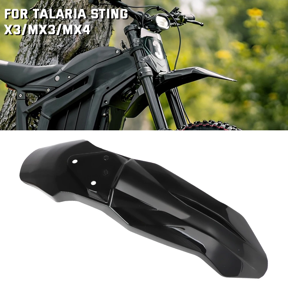 

Front Fender For Talaria Sting X3 MX3 MX4 Enduro Mudguard Plastic Parts Carbon Fiber Pattern Motorcycle Protector Accessories