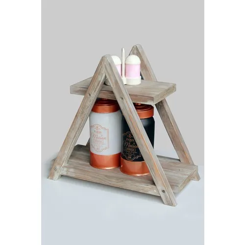 Neone Rustic Tumbled Bathroom Kitchen Triangle Table Service Shelf Decorative Kitchen Bathroom Regulator