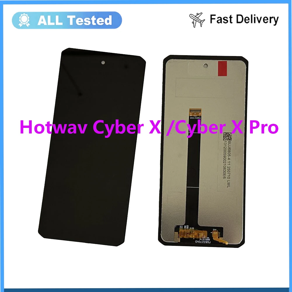 Оригинальный ЖК-дисплей для Hotwav Cyber X Cyber X Pro + преобразователь сенсорного экрана в сборе Hotwav Cyber X Cyber X Pro ЖК-сенсор