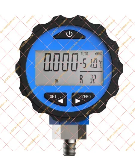 PG-30Pro High-Precision Digital Manifold Gauge, 500 PSI HVAC Meter for 87+ Refrigerants