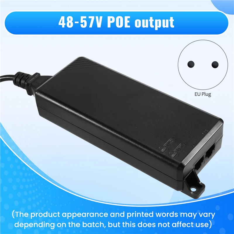 For Starlink GEN2/GEN3 150W 2.5Gbe AC Power Supply POE Injector 48-57V POE Output-AAAE