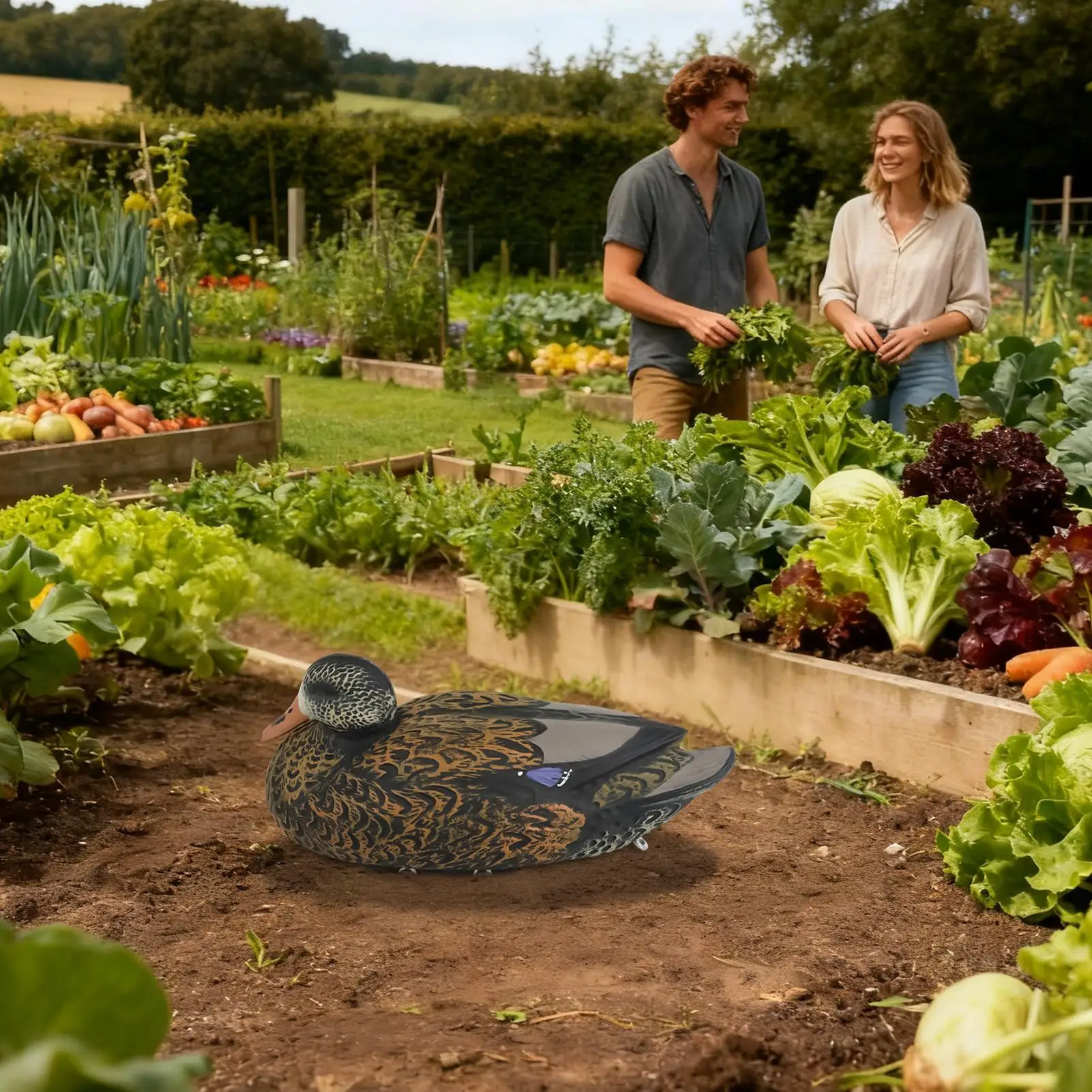 

Duck Motion Decoys Floating Duck Decoration Model Mallard Decoys Model For Garden Outdoor Camping Backyard Patio Pond Pool