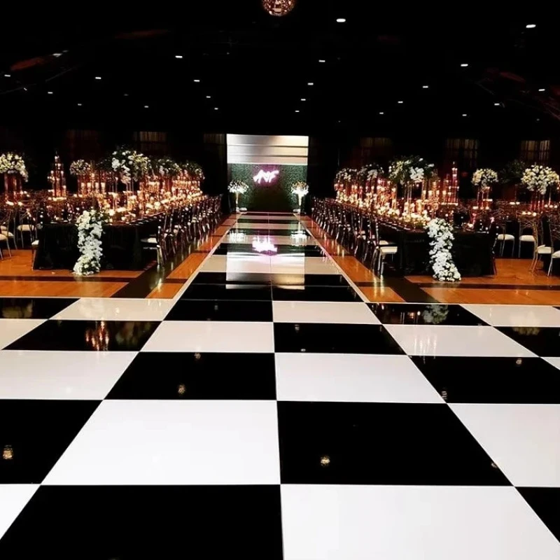 Portle White Wooden Dance Stage Floor Wedding Party Decoration