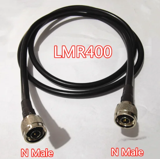 

LMR400 Cable Kabel N type Male to N type Male Connector Low Loss RF Coaxial cable