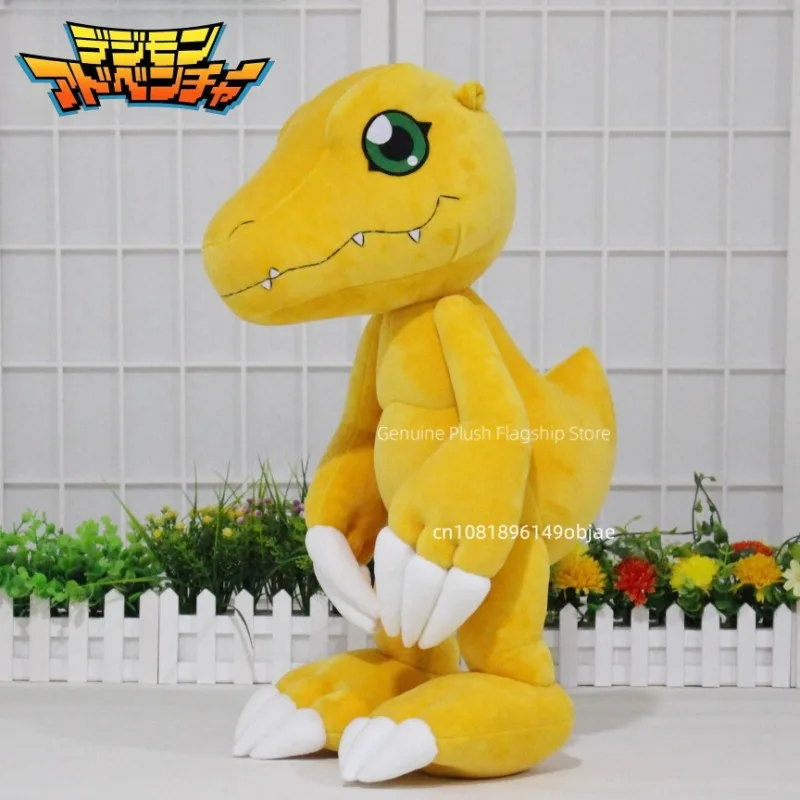 

50cm Big Size Agumon Anime Plush Stuffed Doll Digitmon Room Decoration Plushies Pillow Ornaments Children's Holiday Gifts