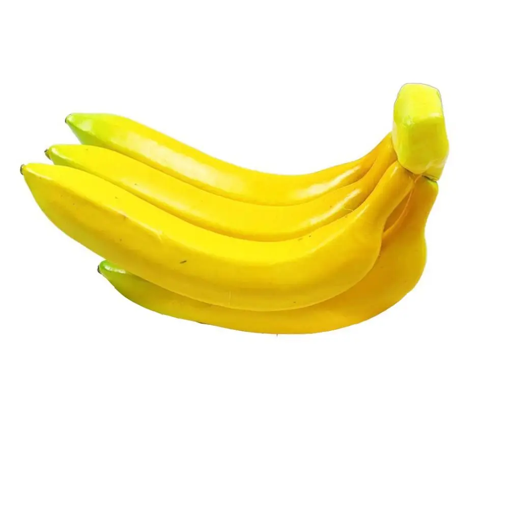 

Plastic Simulated Fruit Shop Decor Ornament Home Funny Party Shooting Props Simulation Fruit Artificial Banana Fruit Model