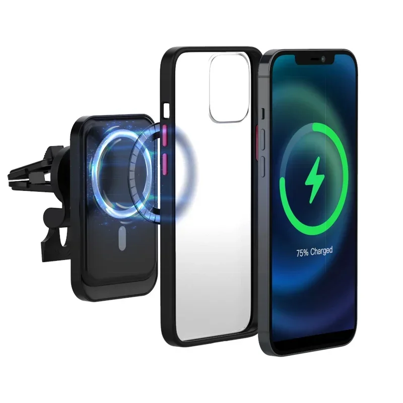 마그네틱 플레이트 링 유니버설 패드 스티커 마운트 자석 스탠드 IPhone13 14 15 시리즈 무선 충전기 자동차 전화 홀더