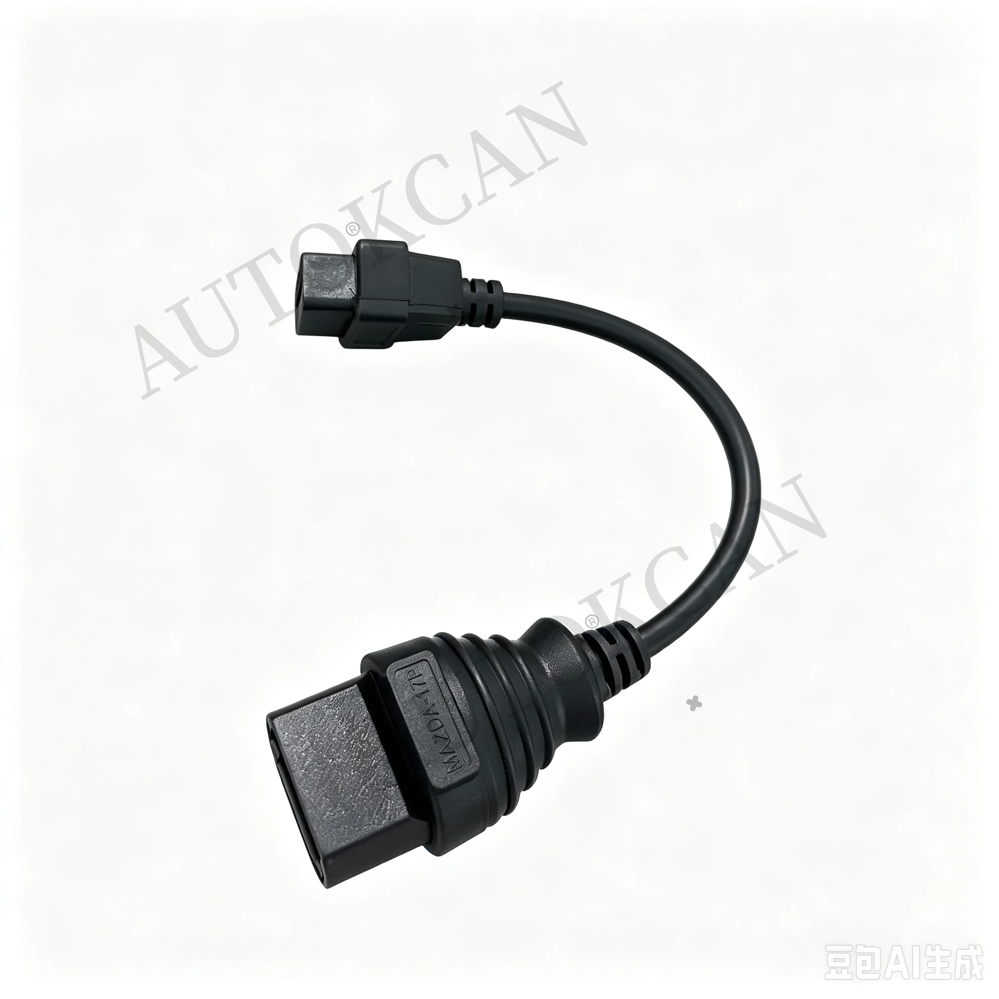 For Mazda 17 Pin to 16 Pin Cable OBD2 Connect Cable OBDII OBD2 Cable Diagnostic Adapter Connector view 5