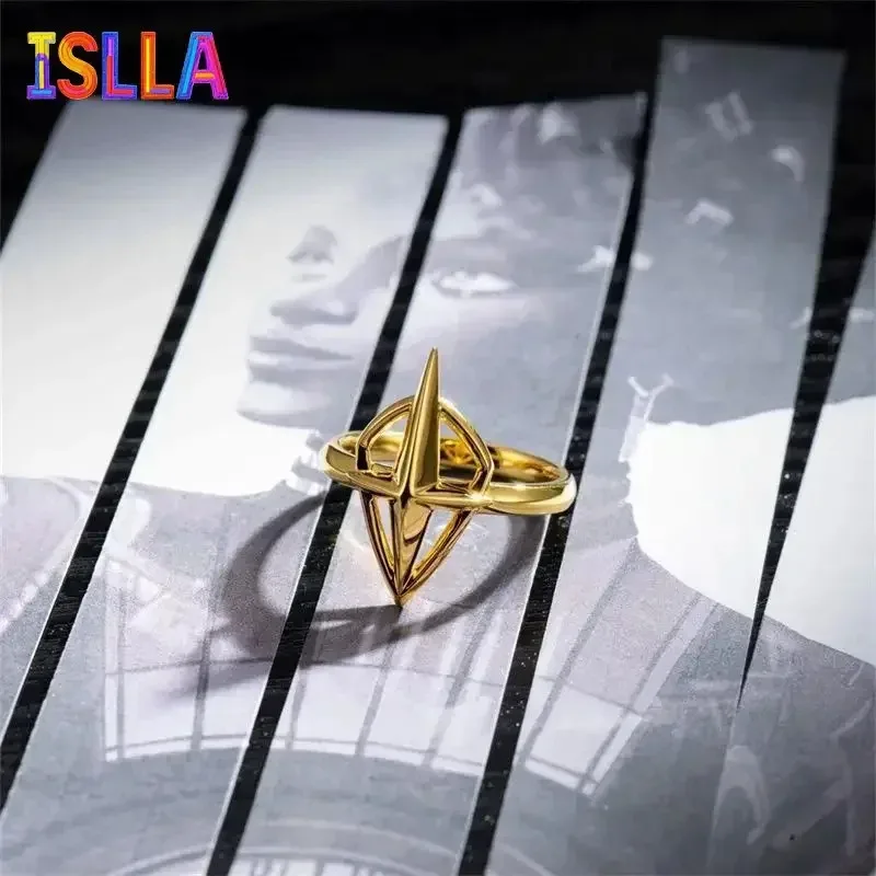 Anime LOL Arcane Season Mel Cosplay Costume Ring Ear Stud Noxus Mel Medarda Anime Cosplay  White slit dress Costume