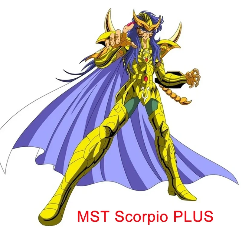 JM.MST Saint Seiya Myth Cloth Scorpio Milo Plus 3.0/Crown Gold Knights of the Zodiac Action Figure