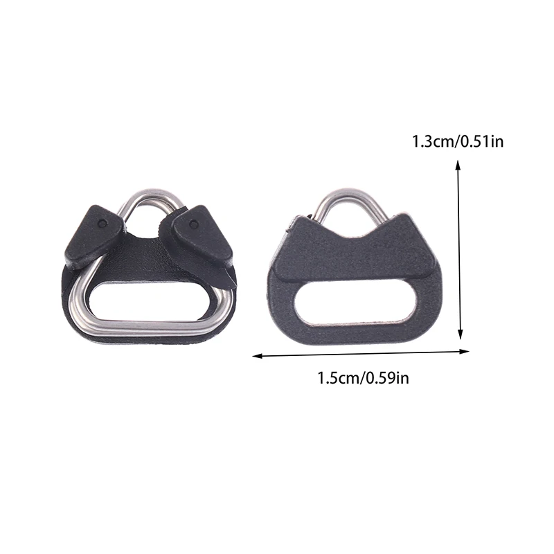 2Sets Belt Hook Camera Shoulder Strap Triangle Split Ring Strap Replacement Camera Buckle Accessories For Camera Strap