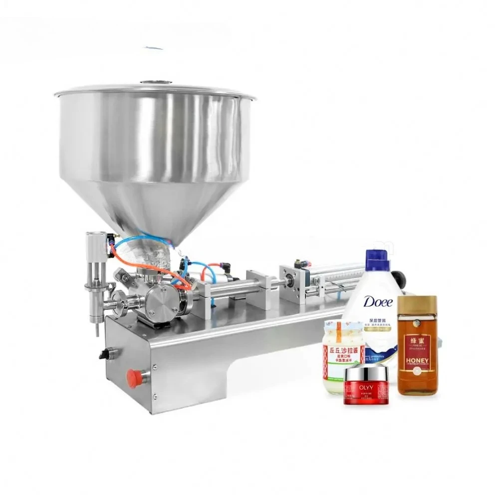 Semi-Automatic G1WGD100-5000 Single-Head Ointment Filling Machine Used for Filling Oil/Honey/Shampoo