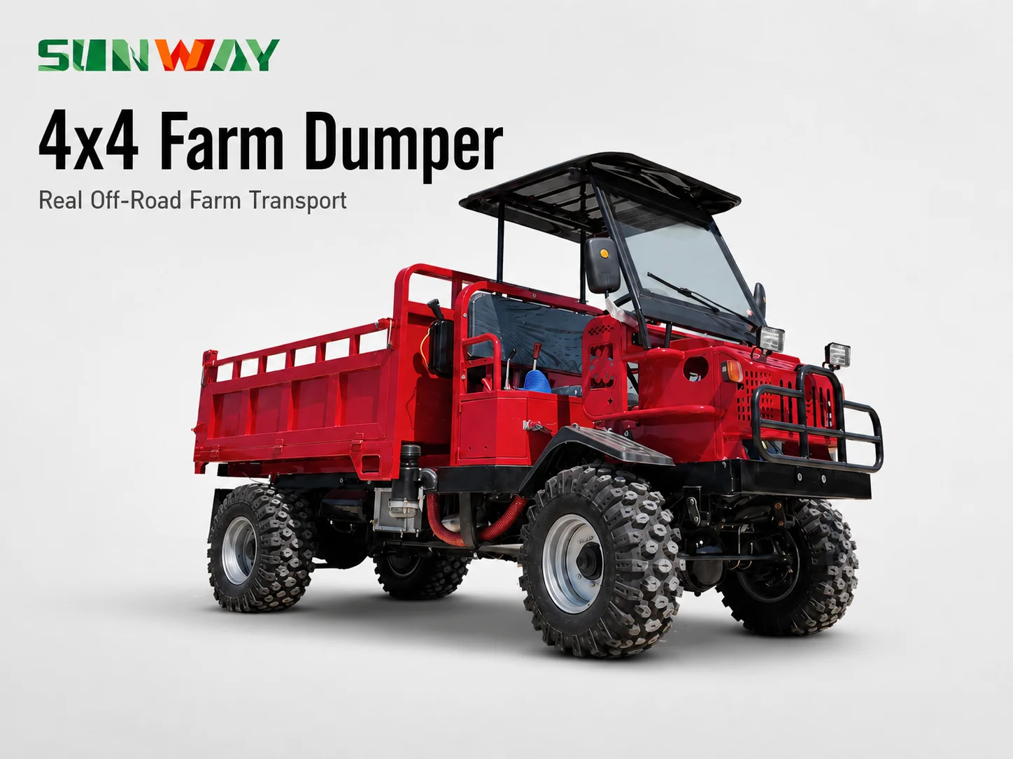 Outdoor Adventure Farm - Zatwierdzony przez EPA, 400-kilowatowy pojazd UTV
