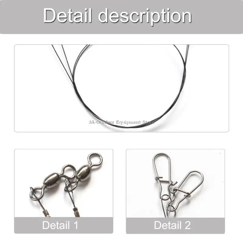 pesca 2 pezzi 30 35 Leader pesca leader pesca per peschereccio pesca Accessori per pesca