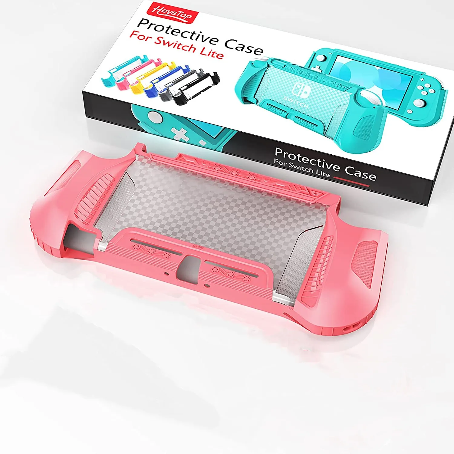 Mooroer Case Compatible with Nintendo Switch Lite, TPU Protective Cover for Switch Lite with Anti-Scratch/Anti-Dust Lite Case