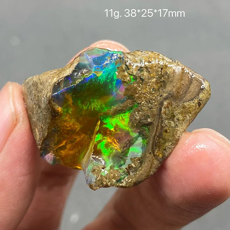 100% natural rare Opal gem mineral specimen quartz gemstones Healing crystal gem