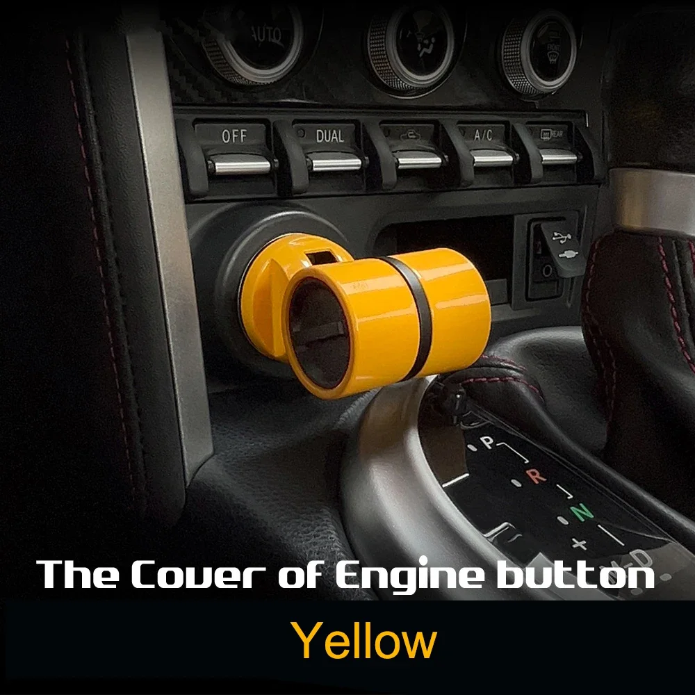 Pulsante di avvio dell'auto Push Start Copertura del pulsante di accensione automatico Pulsante one-touch automobilistico Bilanciere Leva di arresto dell'avviamento a spinta del motore dell'auto