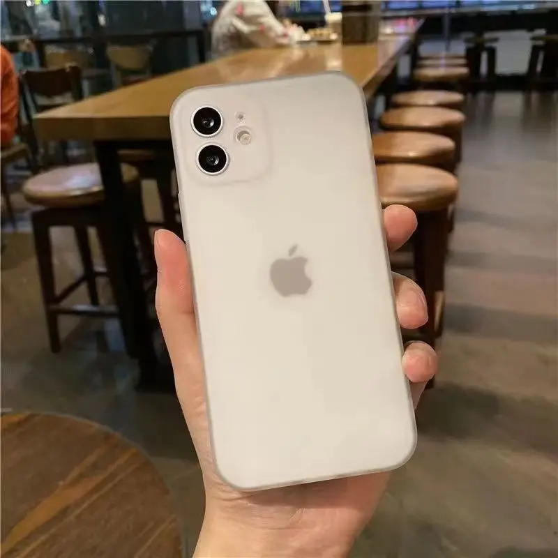 Ultra thin PP Phone Case For iPhone 16 15 14 13 12 11 Pro Max 17 ProMax Air 6 7 8 Plus SE 2020 16e Clear Matte Shockproof Cover view 6