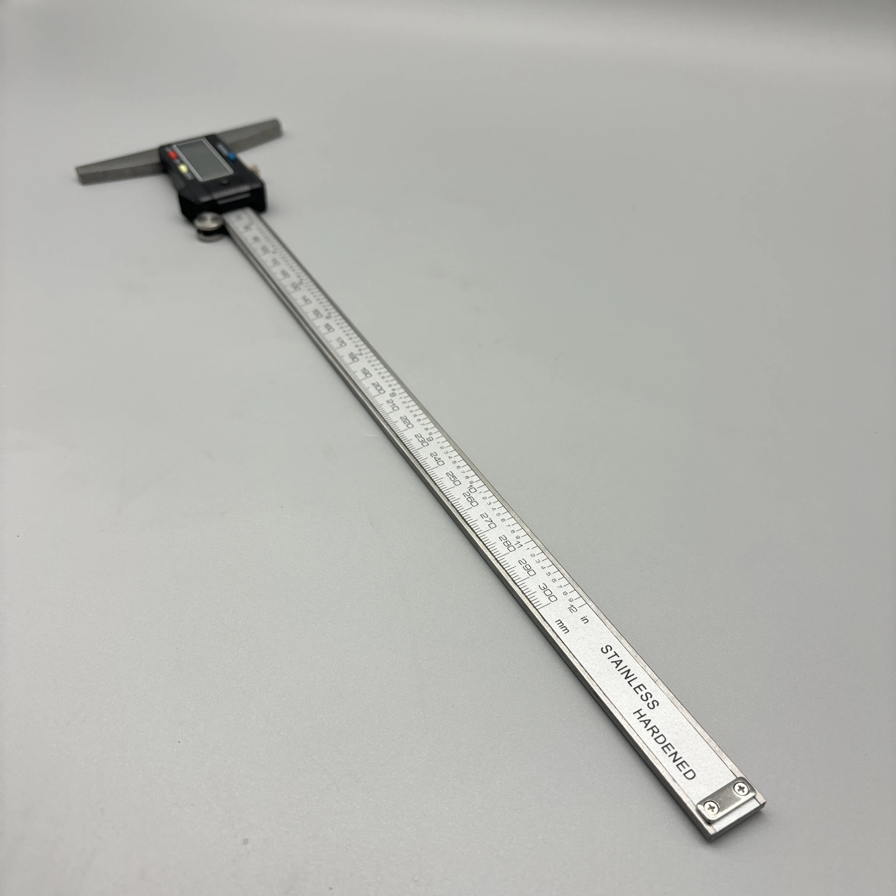 

12 Inches 300mm Stainless Steel Digital Depth Caliper 12" Measuring Tools Depth Measurement Tools