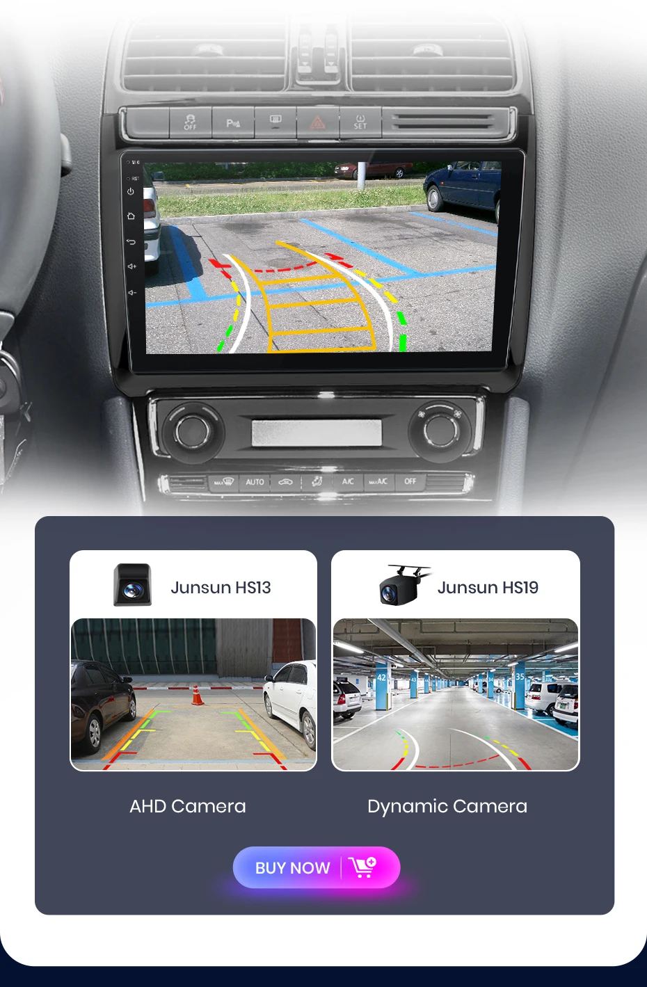 Junsun drahtlose carplay android auto autoradio für vw volkvolkswagen polo 5 gps intelligente systeme tereo multimedia autoradio – Detail 16