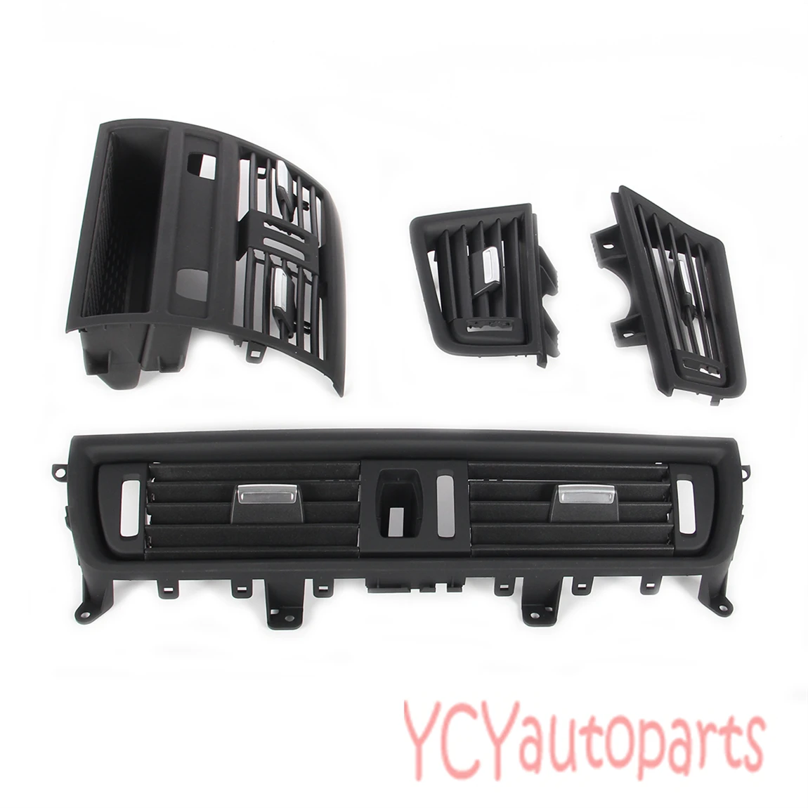 Front Rear Dash AC Air Outlet Vent Kit Fit For BMW 520i 525i 530i 2010-2016