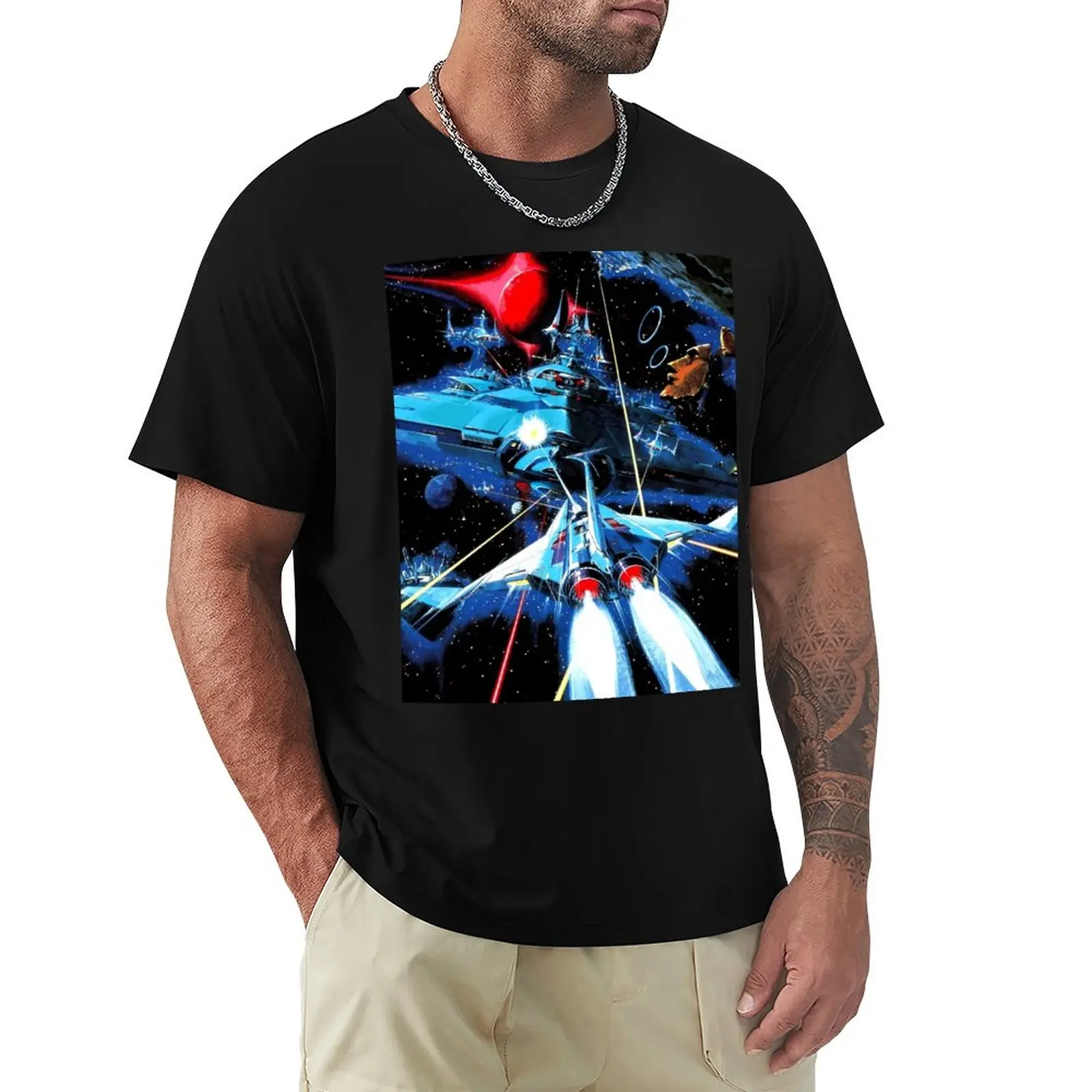 Gradius T-Shirt oversized t shirt cute clothes custom t shirts design your own plus size t shirts mens graphic t-shirts anime